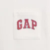 Dziecięcy T-shirt z grubej bawełny o luźnym kroju z Gap Logo