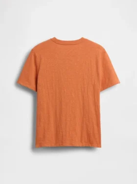 Dziecięcy T-shirt z kieszenią z bawełny organicznej