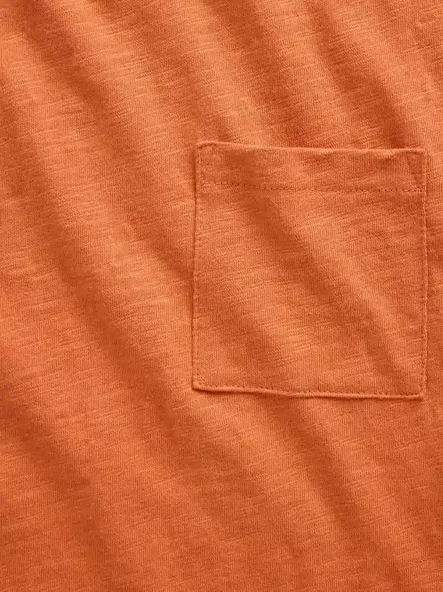 Dziecięcy T-shirt z kieszenią z bawełny organicznej