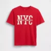 Dziecięcy T-shirt z logo Gap Nyc
