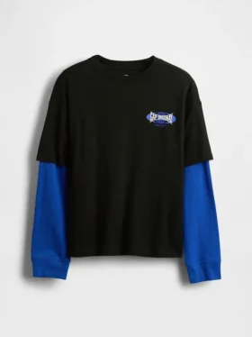 Dziecięcy T-shirt z nadrukiem 2 w 1