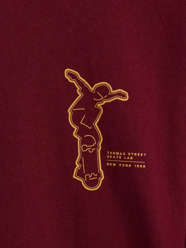 Dziecięcy T-shirt z nadrukiem 2 w 1