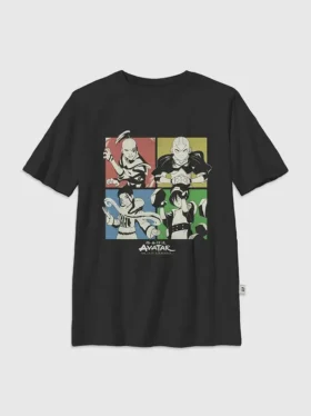Dziecięcy T-shirt z nadrukiem „Avatar: Ostatni władca powietrza – Box up”