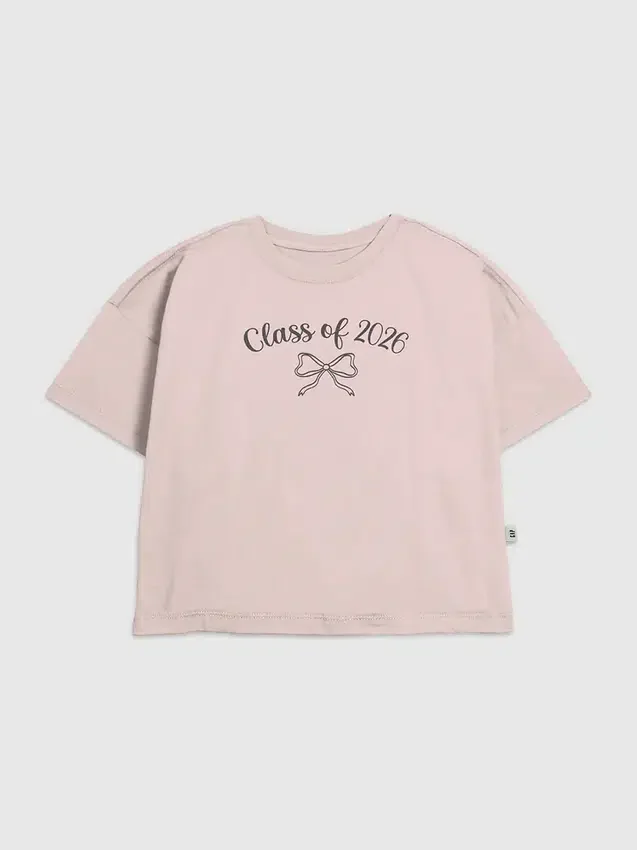 Dziecięcy T-shirt z nadrukiem „Class of 2026”