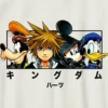Dziecięcy T-shirt z nadrukiem „Kingdom Hearts: Box Up”