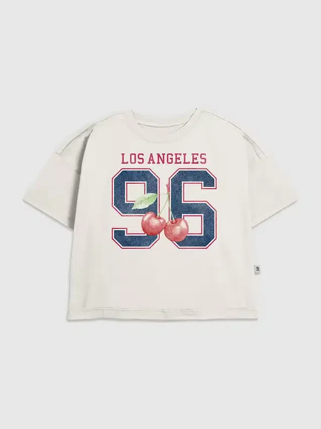 Dziecięcy T-shirt z nadrukiem La 96