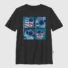 Dziecięcy T-shirt z nadrukiem „Lilo i Stich w pudełku”