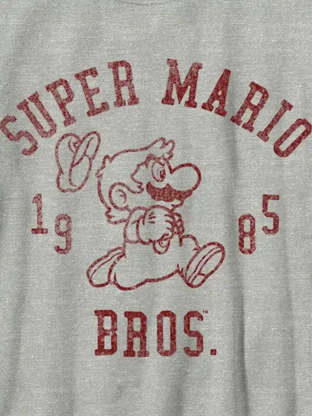 Dziecięcy T-shirt z nadrukiem Mario Bros firmy Nintendo