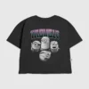 Dziecięcy T-shirt z nadrukiem „Minions Trouble”