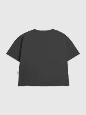 Dziecięcy T-shirt z nadrukiem „Minions Trouble”