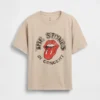 Dziecięcy T-shirt z nadrukiem o luźnym kroju
