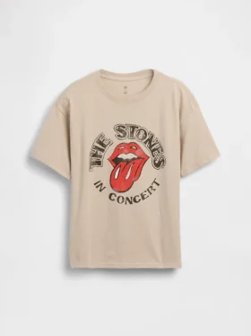 Dziecięcy T-shirt z nadrukiem o luźnym kroju