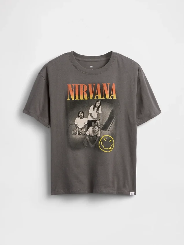 Dziecięcy T-shirt z nadrukiem o luźnym kroju
