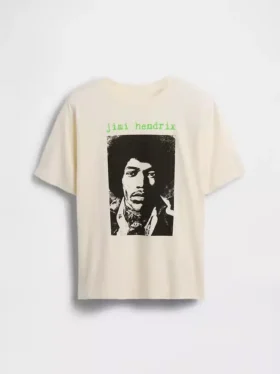 Dziecięcy T-shirt z nadrukiem o luźnym kroju