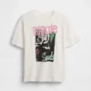 Dziecięcy T-shirt z nadrukiem o luźnym kroju