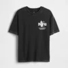 Dziecięcy T-shirt z nadrukiem o luźnym kroju