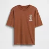 Dziecięcy T-shirt z nadrukiem o luźnym kroju