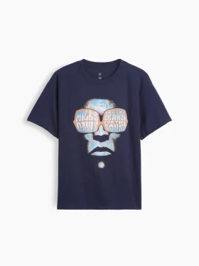 Dziecięcy T-shirt z nadrukiem o luźnym kroju