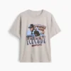 Dziecięcy T-shirt z nadrukiem o luźnym kroju