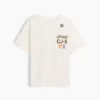 Dziecięcy T-shirt z nadrukiem o luźnym kroju