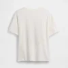 Dziecięcy T-shirt z nadrukiem o luźnym kroju