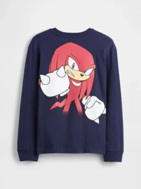 Dziecięcy T-shirt z nadrukiem o luźnym kroju