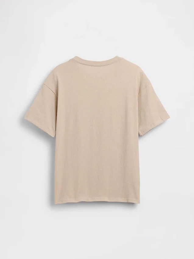 Dziecięcy T-shirt z nadrukiem o luźnym kroju