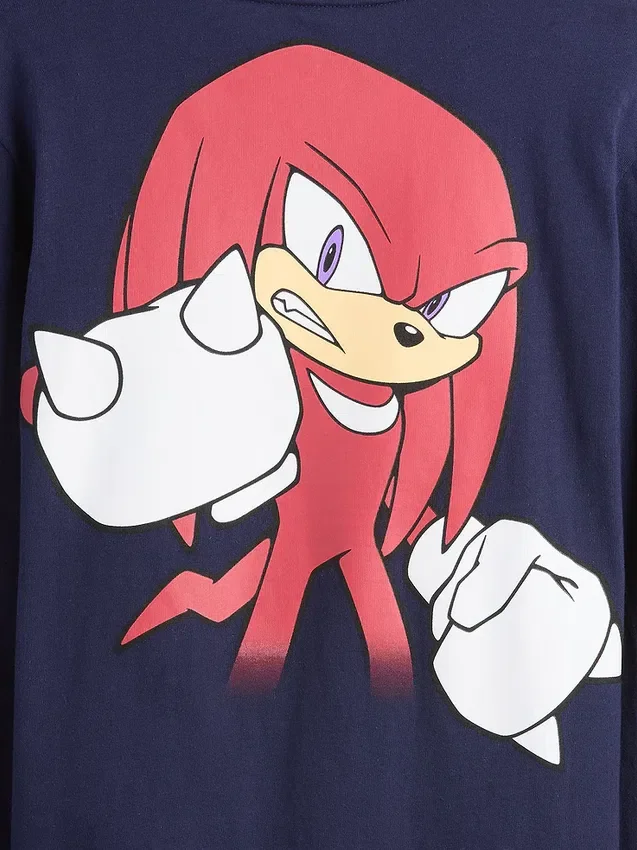 Dziecięcy T-shirt z nadrukiem o luźnym kroju