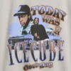 Dziecięcy T-shirt z nadrukiem o luźnym kroju