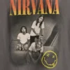 Dziecięcy T-shirt z nadrukiem o luźnym kroju