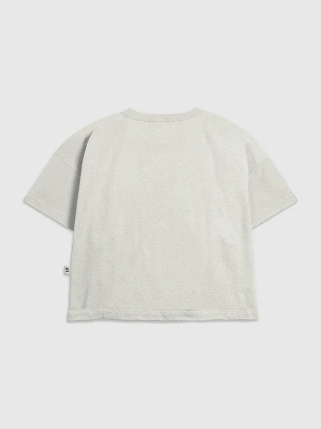 Dziecięcy T-shirt z nadrukiem siatki z makaronem Maruchan