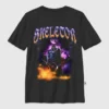 Dziecięcy T-shirt z nadrukiem „Skeletor Night” z serii „Masters of the Universe”