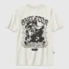 Dziecięcy T-shirt z nadrukiem Skeletora z serii „Masters of the Universe”