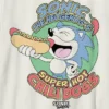 Dziecięcy T-shirt z nadrukiem „Sonic the Hedgehog Chilidogs”