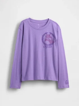 Dziecięcy T-shirt z nadrukiem Squishmallow w stylu oversize