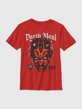 Dziecięcy T-shirt z nadrukiem „Star Wars: Darth Maul”