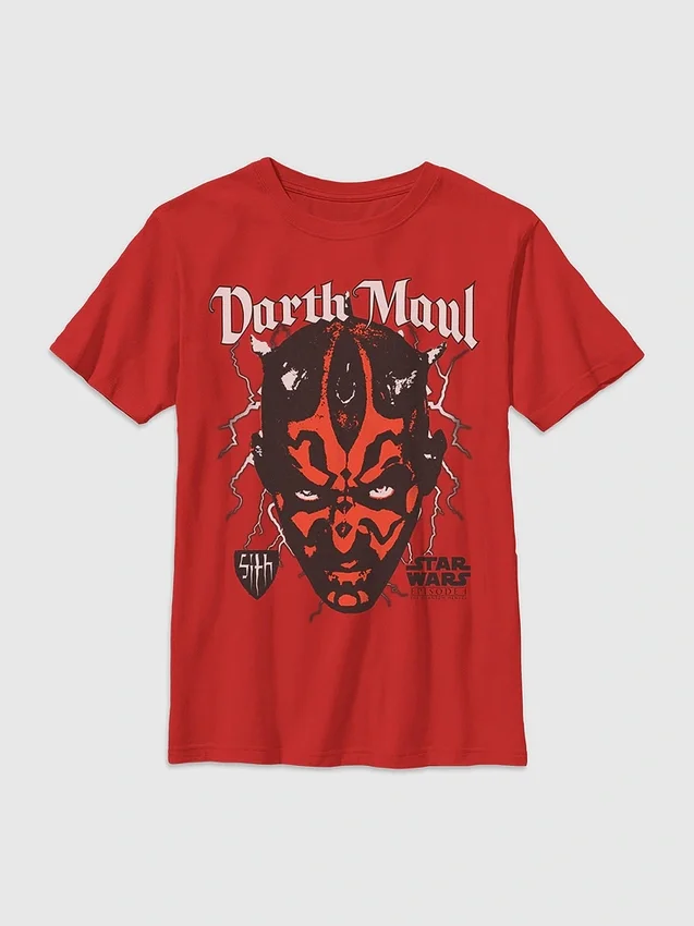 Dziecięcy T-shirt z nadrukiem „Star Wars: Darth Maul”