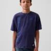 Dziecięcy T-shirt z nadrukiem Super Mario o luźnym kroju