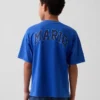 Dziecięcy T-shirt z nadrukiem Super Mario o luźnym kroju