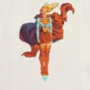 Dziecięcy T-shirt z nadrukiem „Supergirl: Fuel Your Flight Star”