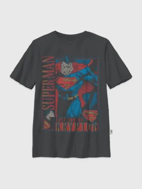 Dziecięcy T-shirt z nadrukiem „Superman Retro”