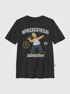 Dziecięcy T-shirt z nadrukiem „The Simpsons Throw a Homer”