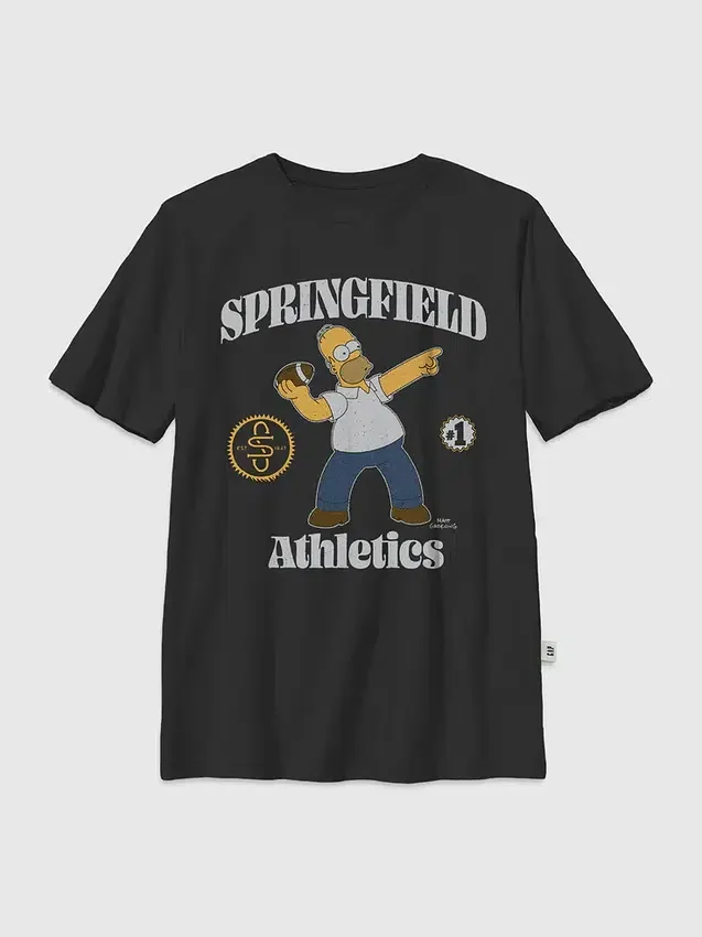 Dziecięcy T-shirt z nadrukiem „The Simpsons Throw a Homer”
