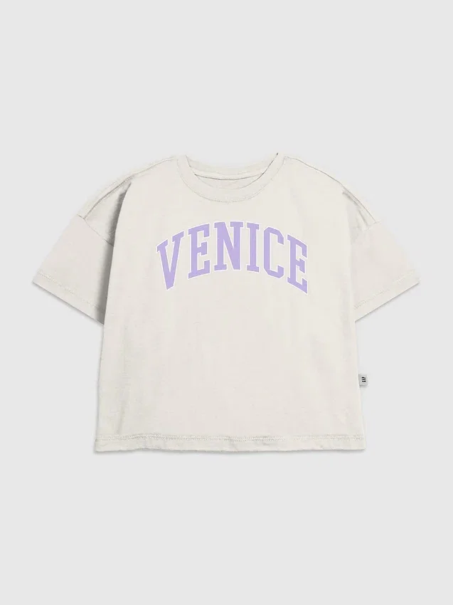 Dziecięcy T-shirt z nadrukiem „Venice Varsity”