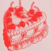 Dziecięcy T-shirt z nadrukiem „Vintage Heart Cake”