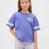 Dziecięcy T-shirt z nadrukiem w stylu oversize
