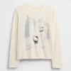 Dziecięcy T-shirt z nadrukiem w stylu oversize