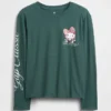 Dziecięcy T-shirt z nadrukiem w stylu oversize