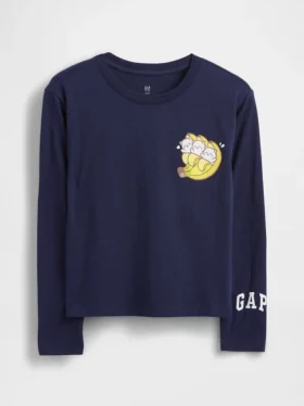 Dziecięcy T-shirt z nadrukiem w stylu oversize