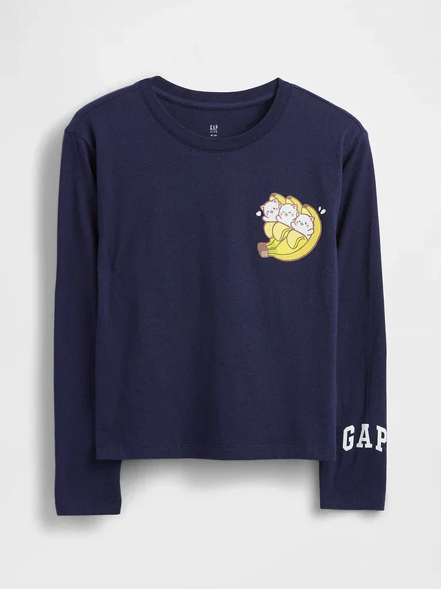 Dziecięcy T-shirt z nadrukiem w stylu oversize